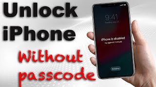 Unlock Any iPhone\/iPad Without the Passcode Fast and Easy | Bypass LockScreen 2022 Version