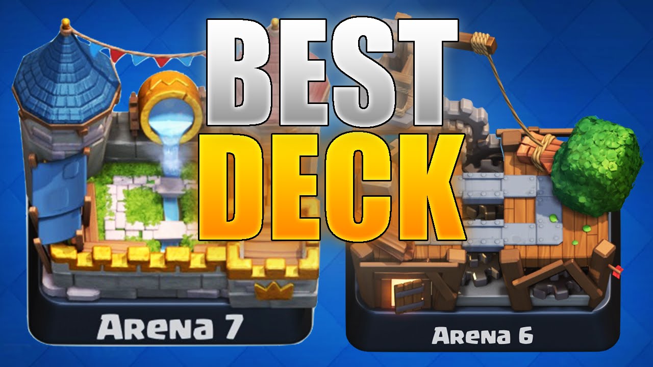 Guide to the best Clash Royale Arena 7 Deck 