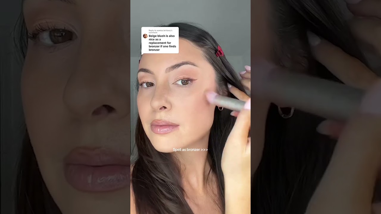 Yes, You Can Even Bronze with Spell Lip2Cheek 🩰🤎