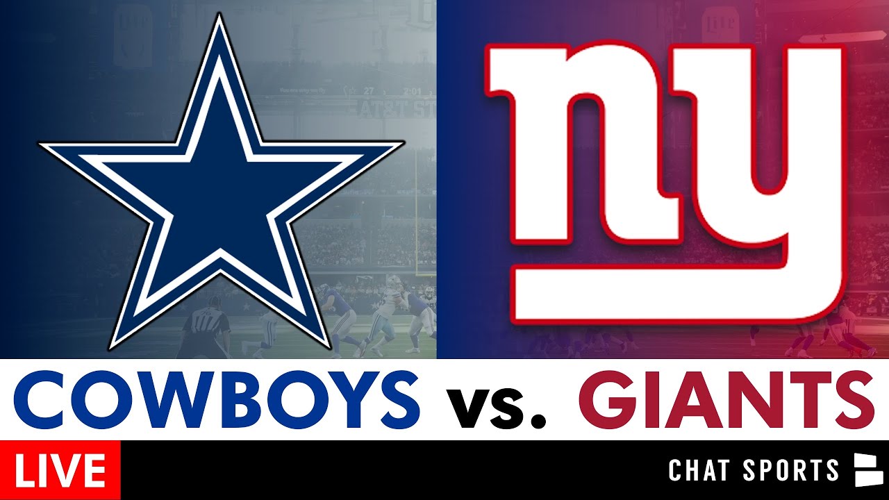 🚨EN VIVO 📺 DALLAS COWBOYS VS NEW YORK GIANTS #MNF