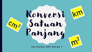 Konversi satuan panjang, luas, dan volume