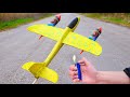 Experiment: Rocket powered Airplane!