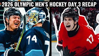 2026 Olympic Men’s Hockey Day 3 Recap!
