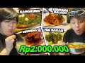 Gw traktir temen gw makanan indonesia paling mahal  sampe 2 juta