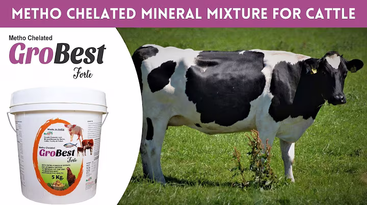 Grobest - Metho Chelated Mineral Mixture For Cattle, Poultry & Aqua