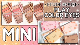 Etude House’s NEW PLAY COLOR EYES MINI palettes