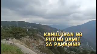 KAHULUGAN NG PUTING DAMIT SA PANAGINIP