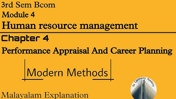 | 3rd Sem Bcom | Module 4 | Human Resource Management | Chapter 4 | Modern Methods |