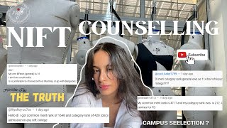 NIFT ranks are out ? campus cut offs ? Truth about nift counselling