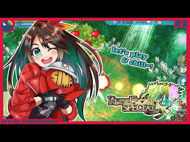 【 Rune Factory 4 Special | #2 】GOING TO PICK UP MY HUSBAND UOOGGH【Etna Crimson | NIJISANJI】のサムネイル