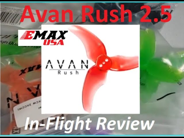 🎥 Emax Avan Rush 2.5" Props | In-Flight Review, Durability Test — Video review, click xem trên YouTube