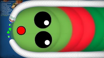 WormsZone.io 001 Biggest Troll Slither Snake Top 01 Best Score Epic WormsZoneio Gameplay