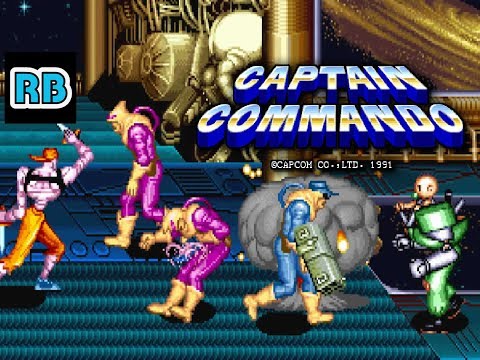 1991 [60fps] Captain Commando 2Players Hoover Jennety Nomiss ALL