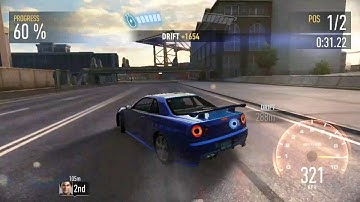 Nfs no limits: i am a speedhunter, nissan skyline GTR R34 day 5 the last race