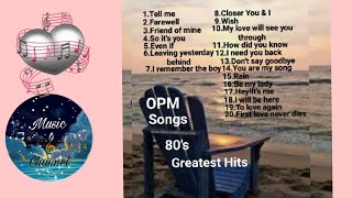 OPM Songs,Greatest Hits of 80's@Music Channel