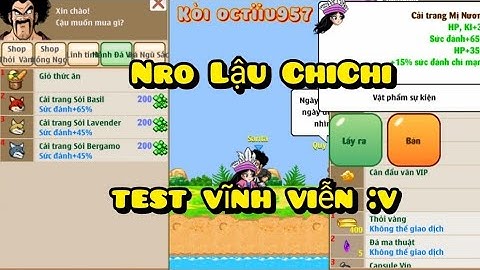 Nro Lậu Mới Nhất Nro Lậu ChiChi Tặng 1000 Thỏi Vàng 30k Hồng Ngọc Free Đệ Tử Có Full Mod Có IOS