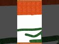 Indian flag🇮🇳 colour drawing🥰 #kuku_tv_