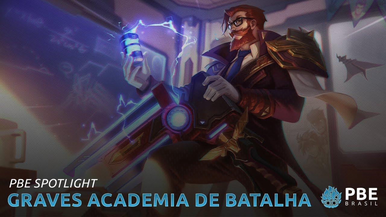Graves Academia de Batalha PBE Spotlight YouTube
