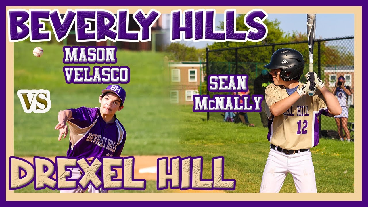 Bevery Hills Baseball Drexel Hill. April 19, 2023 YouTube