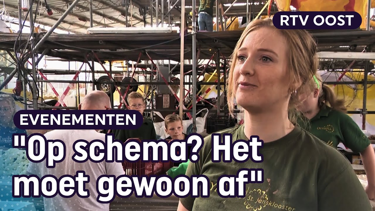 Laatste (spannende!) loodjes voor Nina en haar corsogroep in Sint Jansklooster | RTV Oost