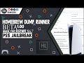 PS5 Dump Runner 1.00 Beta TEST | Kstuff 1.6.7 | Run Games from the Home Menu