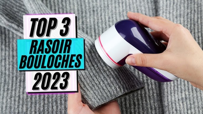 Rasoir Anti Bouloche Vetement, Rasoir Bouloche électrique avec 3