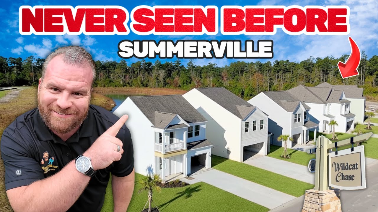 Inside Summerville’s Newest Neighborhood & Homes! (Full Tour)