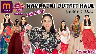 Navratri Outfits from Meesho 😍 | Affordable & Trendy Navratri Outfit Haul | Garba Looks 2026 screenshot 2