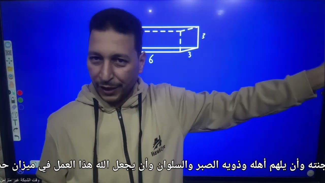 مساحة سطح متوازى المستطيلات ( مساحة سطح المكعب للصف السادس الابتدائي الترم الثاني