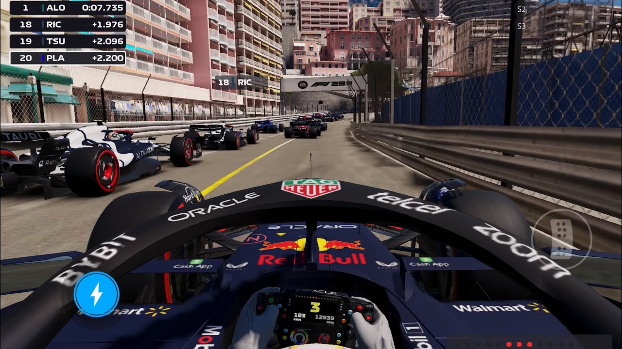 ここ走るとF1ドライバーの凄さが分かる　【F1 Mobile Racing career mode  Monaco gp 】
