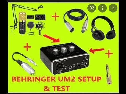 UNBOXING BM 800 MIC AND  CONNECTION WITH V8 SOUND CARD AND BEHRINGER INTERFACE/BEST MIC FOR SINGING.