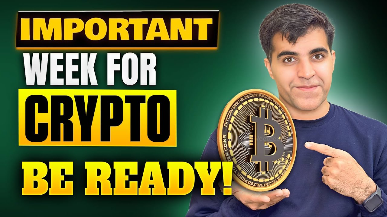 🚨 GET READY! A CRITICAL Week for Crypto is Coming! (Major Events & Token  Unlocks)