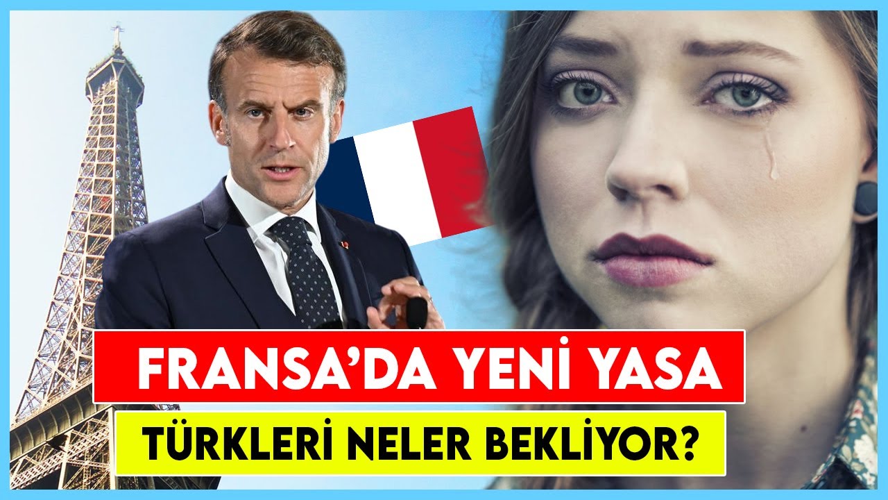 Fransa Yeni Oturum Yasası: Türkleri Nasıl Etkileyecek? Fransa Haberleri bugün Fatih Polat Açıklıyor