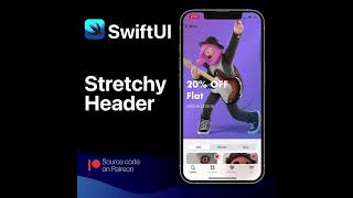 SwiftUI - Stretchy header