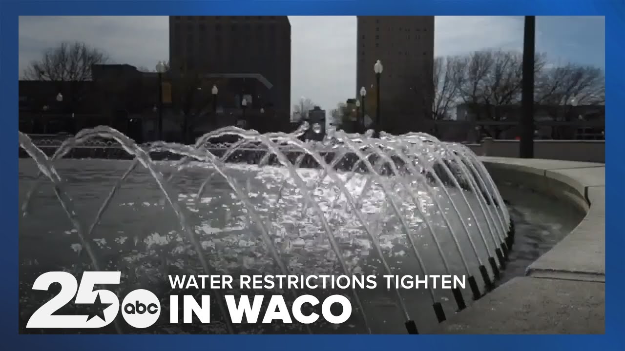 Waco Enforces Permanent Water Conservation Plan Amid Drought Concerns