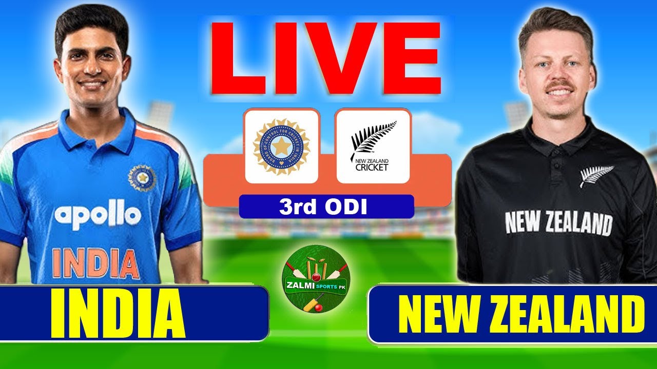 IND Vs NZ, 3rd ODI 2026, Live Cricket Score & Commentary | Live Cricket Match Today | India Batting