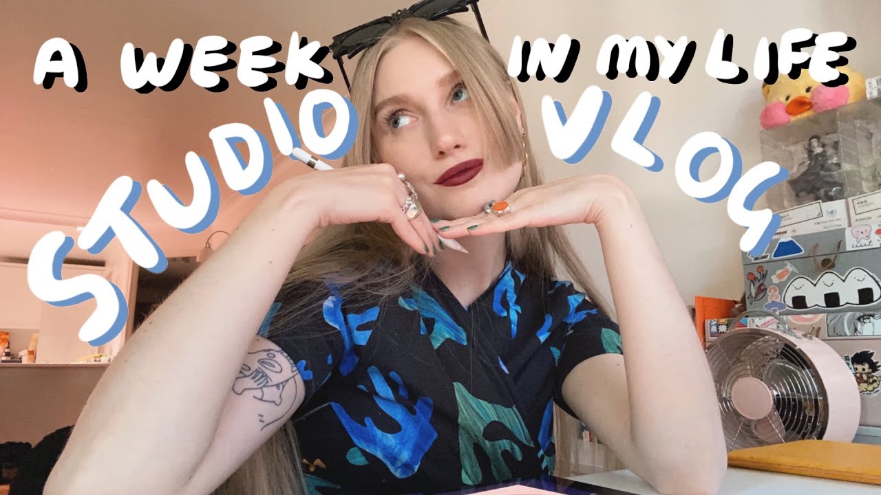 A Week in My Life Studio Vlog - YouTube