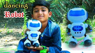 dancing robot unboxing | Manu vlogs | telugu letest all atoz