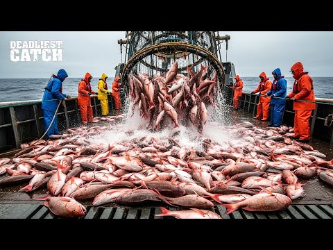 How Catching 100 000 Lbs Of Red Snapper Nets 1 5 Million In Just 5 Days Fishing Documentary 