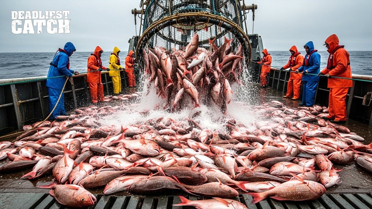 How Catching 100,000 lbs of Red Snapper Nets $1.5 Million in Just 5 Days | Fishing Documentary