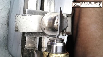 Part 2   How to Make a Balance Staff on A Watchmakers Lathe