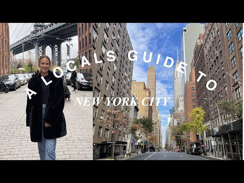 BEING A TOURIST IN NYC! A Locals Guide