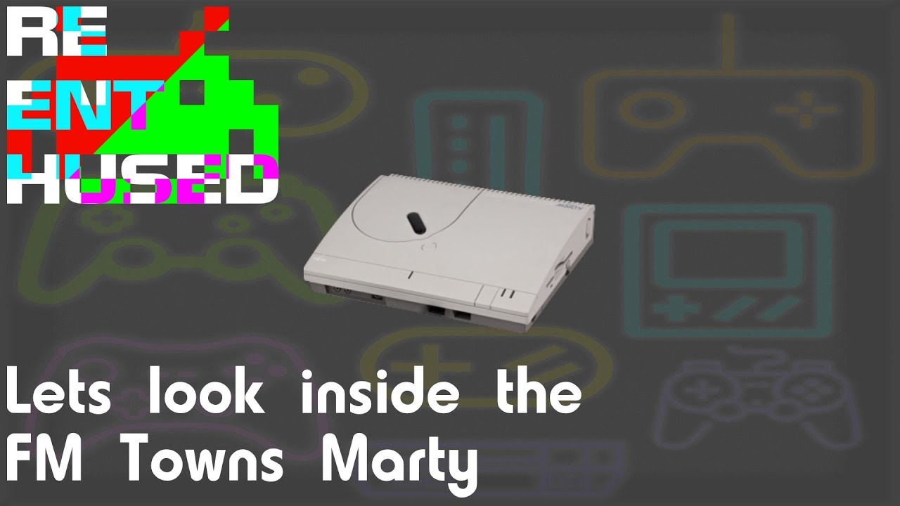 Inside the FM Towns Marty - YouTube