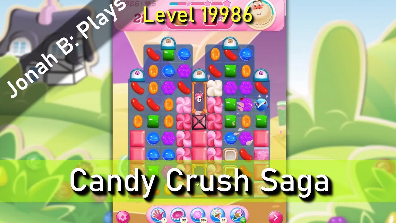 Candy Crush Saga Level 19986 - YouTube