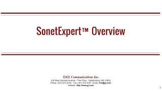 SonetExpert™ Channelized (SEC) Analyzer screenshot 3