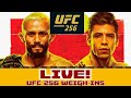 UFC 256 Weigh-Ins: Figueiredo vs. Moreno