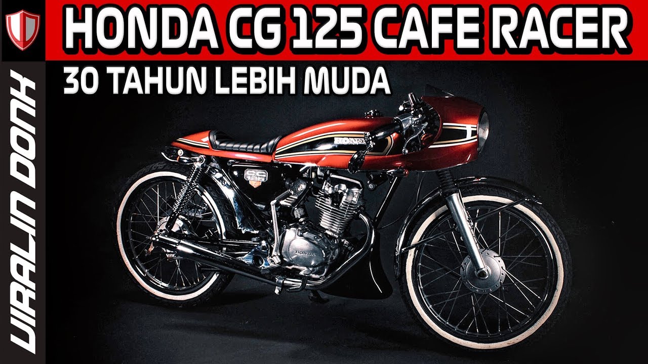 Motor 33 Tahun Jadi Kliatan Baru Honda Cg 125 Cafe Racer 1985