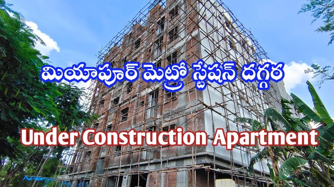 Brand New 2BHK Flats For sale in Miyapur Near Metro Station YouTube