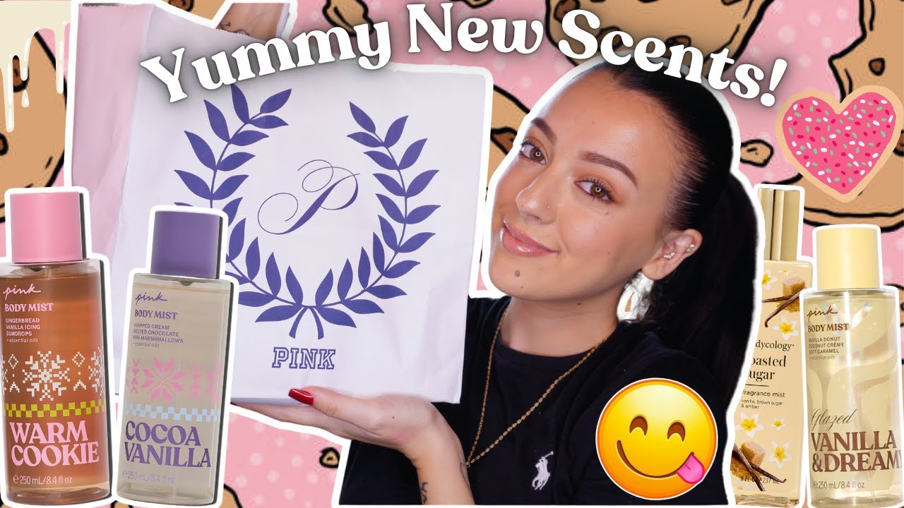 🍪Yummy New Body Care from VS Pink: Warm Cookie🍪, Cocoa Vanilla🍫, Glazed Vanilla & Dreamy, ETC!