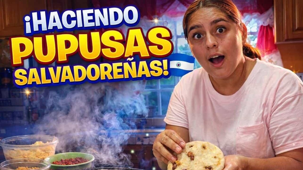 Nayeli hace pupusas nuevamente aquí les muestra como es la preparación 🤭😋